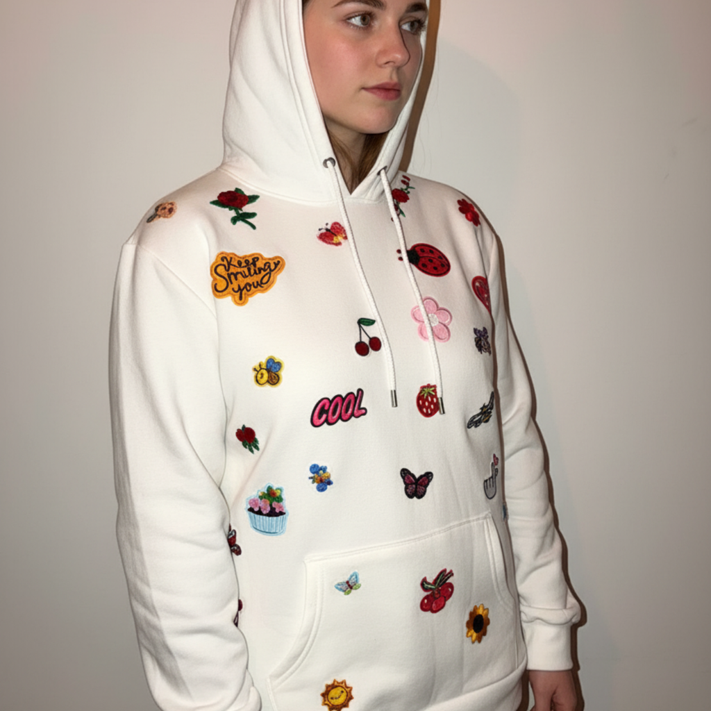 Sticker Stories 2 in 1 Hoodie - Sweater (Unisex)