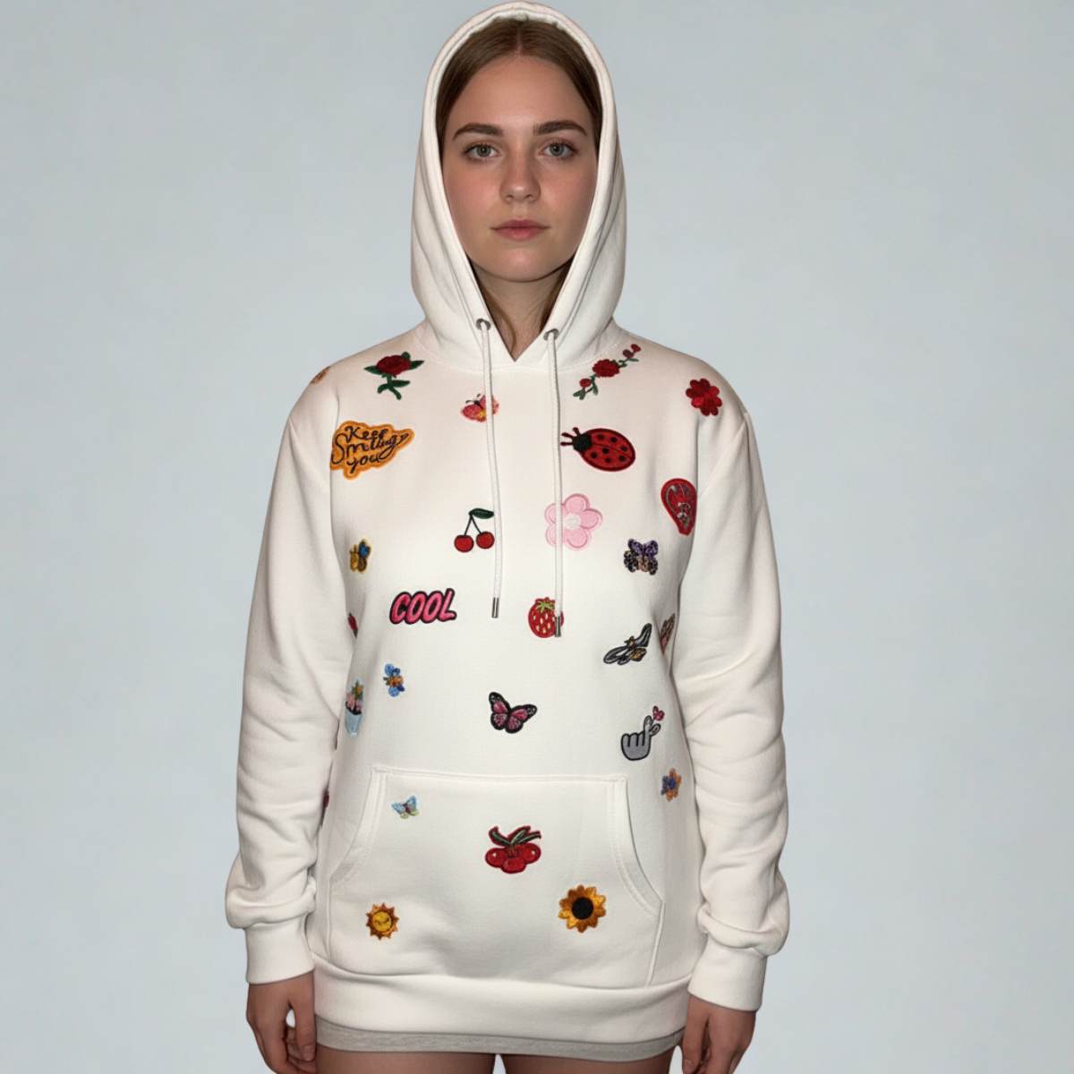 Sticker Stories 2 in 1 Hoodie - Sweater (Unisex)