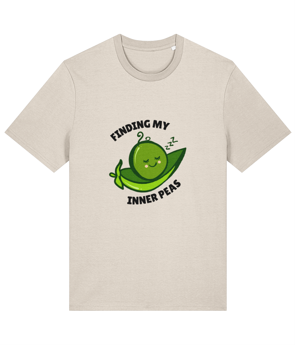 Finding my Inner Peas T-Shirt | 100% Cotton | Raw