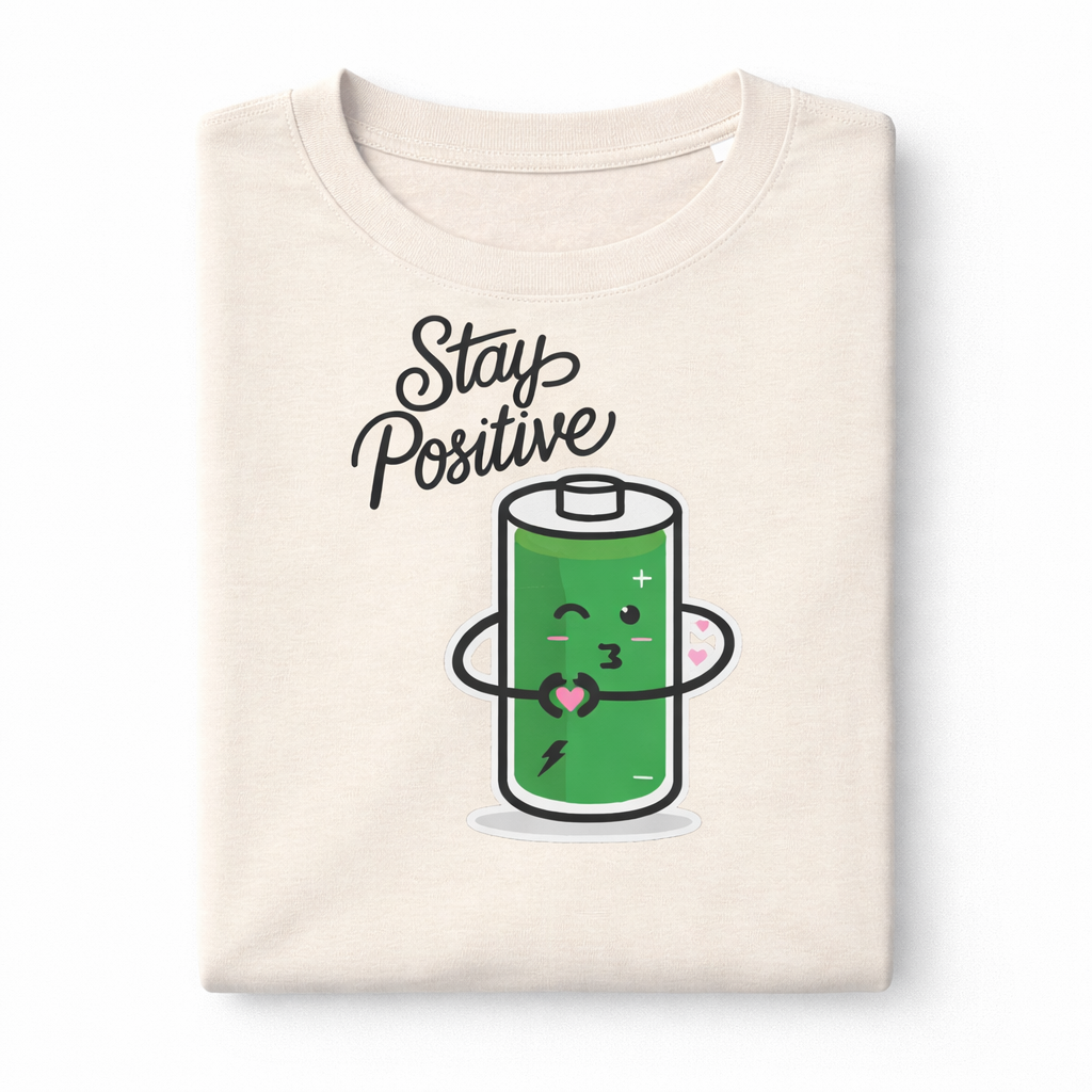 Stay Positive T-Shirt | 100% Cotton