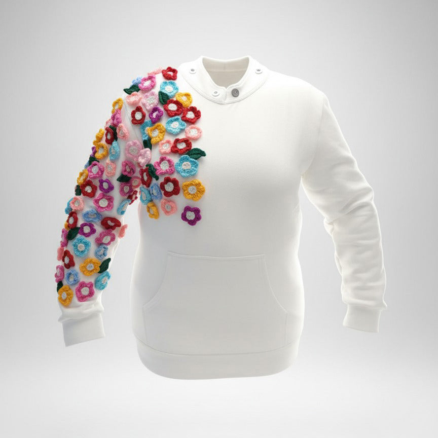 Blooming Garden 2 in 1 Hoodie - Sweater (Unisex)
